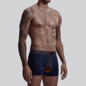 Men's OEM Underwear Men Cotton Spandex Super Breathable Comfortable Boxer Briefs