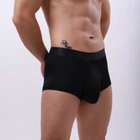 Men's Customized Logo Brand Men Boxer Shorts Par Hombr Briefs Custom Boxer