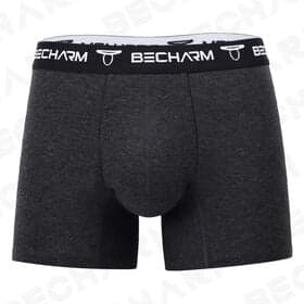 Men's boxer briefs,Own Brand Logo Men's Underwear Manufacturer Short Length men's boxers - 缩略图 3