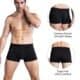 Men's Custom All Cotton Printed Breathable Men Underwear Spot Polyester Seamless Boxer Briefs - 缩略图 2