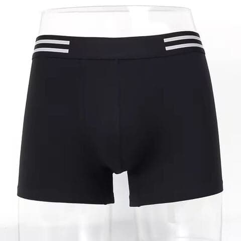 Best Selling Durable Using Popular Product Men's Elastic Underwear Men's Boxer BOXER Briefs Solid Pattern Mul… - 缩略图 3