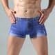 Men's Fashion Denim-like Designer Boxers High Quality Stretch Pure Cotton Gay Plus Size Underwear Men