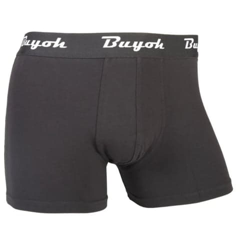 Men's Custom logo waist solid color breathable panties boxers men cotton underwear colorful boxer briefs trun… - 缩略图 2