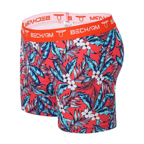 Men's boxer briefs,Plus Size Custom Classical Male Basics Boxer Briefs