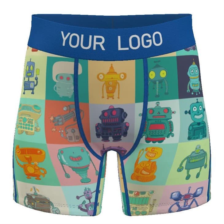 Men's Solid Plain Breathable Boxer Shorts