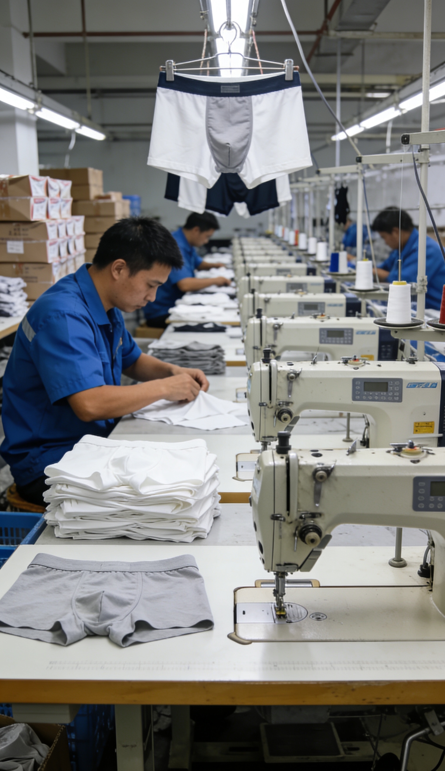 Fabric cutting workshop