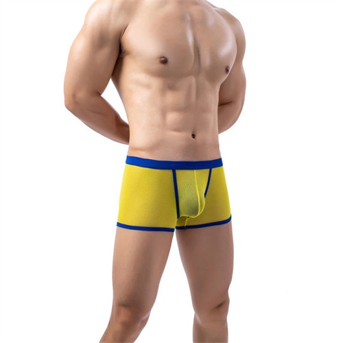 Splice Color Men Boxer Short Brief - 缩略图 2