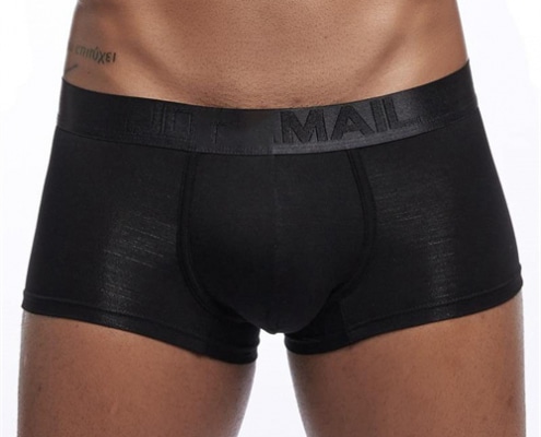Cotton Polyester Mens Underwear Boxer Brief Shorts - 缩略图 3