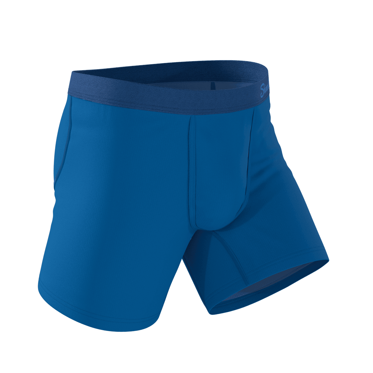 The Skydiver Ocean Blue Ball Hammock Pouch Underwear Boxer Briefs - 缩略图 3
