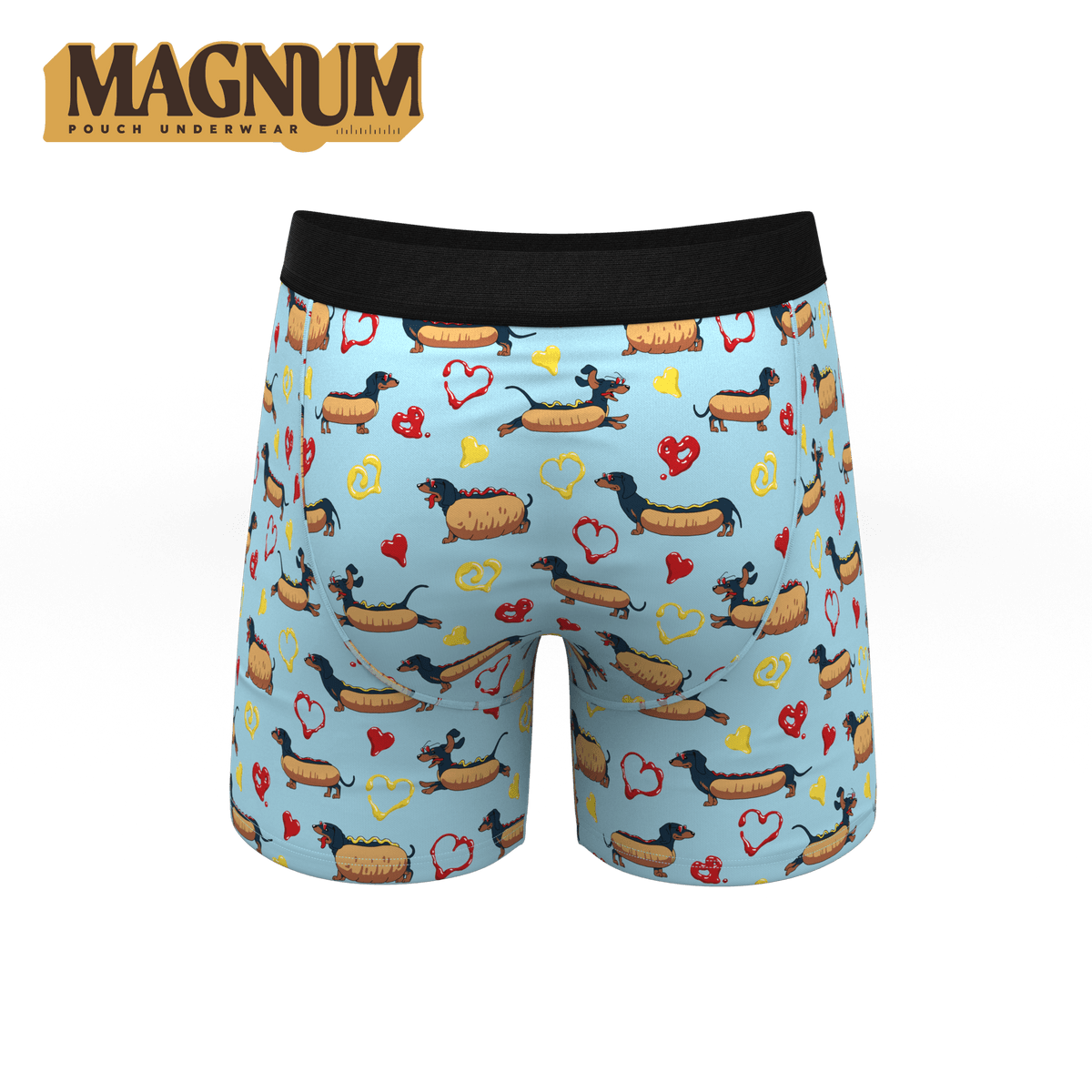 Wholesale Dachshund Print Magnum Big Pouch Boxer Briefs | Modal Ball Hammock - 缩略图 5