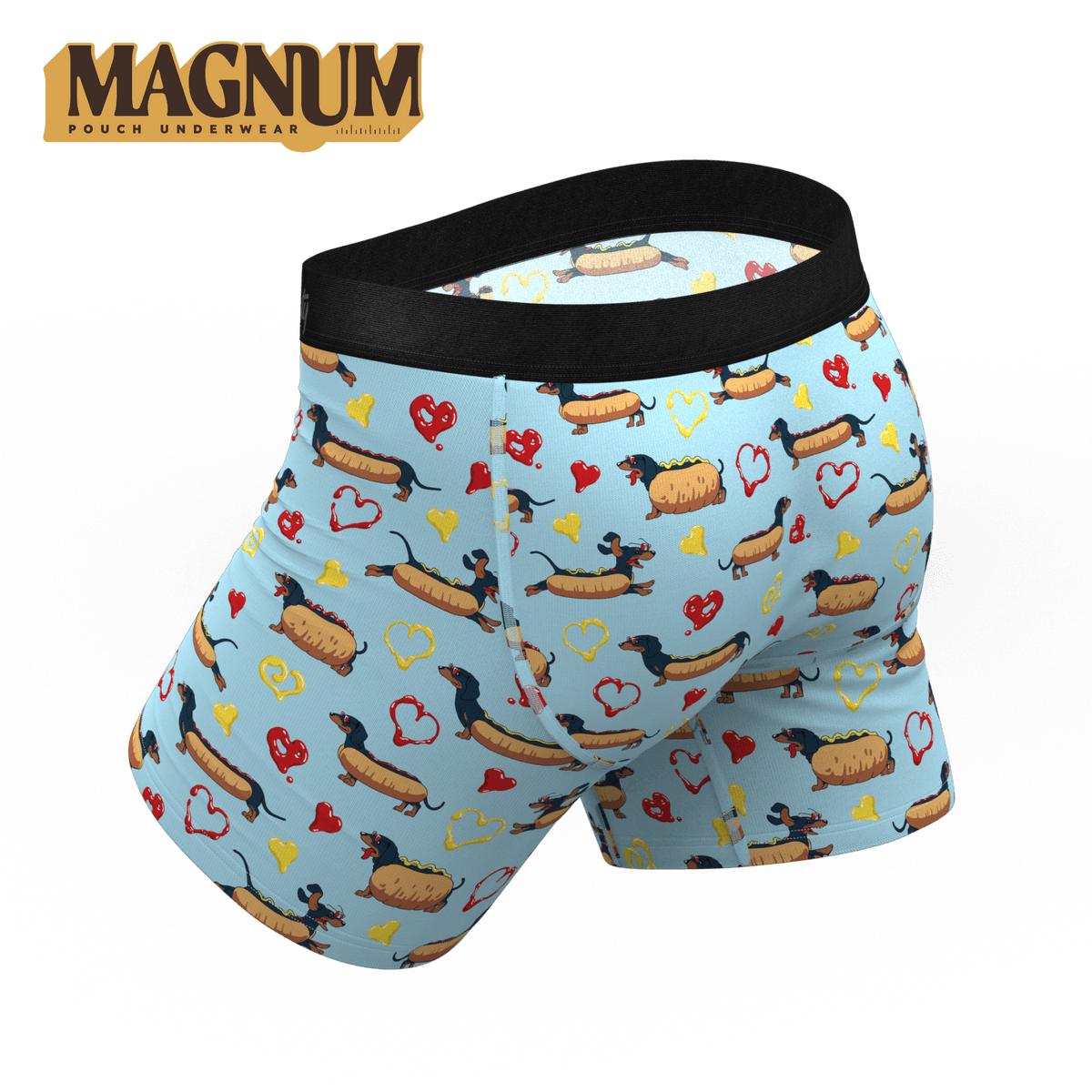 Wholesale Dachshund Print Magnum Big Pouch Boxer Briefs | Modal Ball Hammock - 缩略图 4